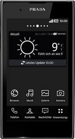 Смартфон LG P940 Prada 3 Black - Боровичи