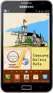 Смартфон Samsung Galaxy Note GT-N7000 Blue - Боровичи